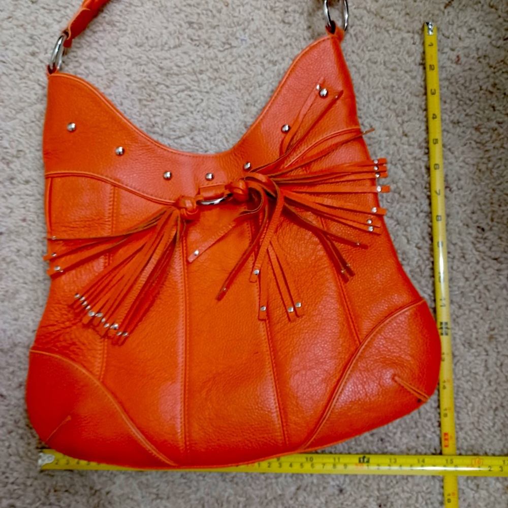Isabella Adams Embossed leather tote